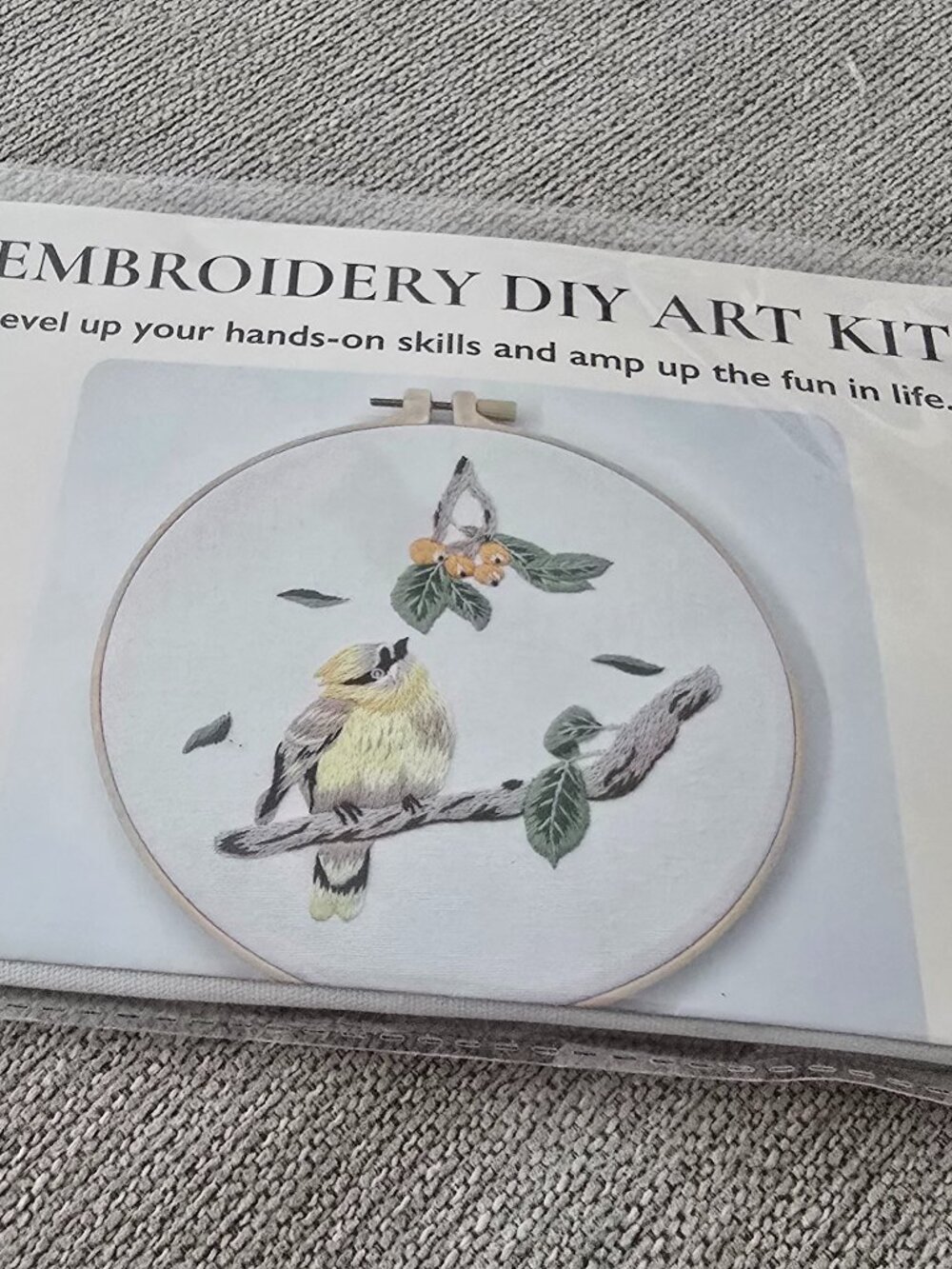 Embroidery DYI Kit New!